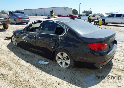 2011 BMW 528I из США, поврежденный, VIN WBAFR1C58BC747924